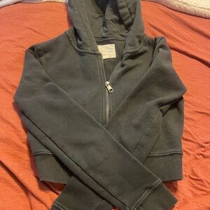 Kids Gray Hoodie Jacket